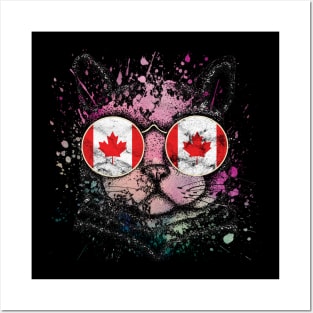 Cat Canadian Posters and Art